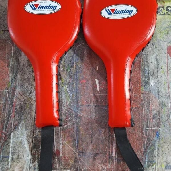 Red Leather Taekwondo/Karate Paddles